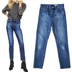 AG Adriano Goldschmied Alexxis High Rise Slim in Airway Size 28 R Vintage Fit